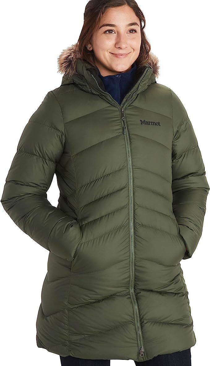 Marmot Montreal Women's Knee-Length Down Puffer Coat, Fill Power 700 | Amazon (US)