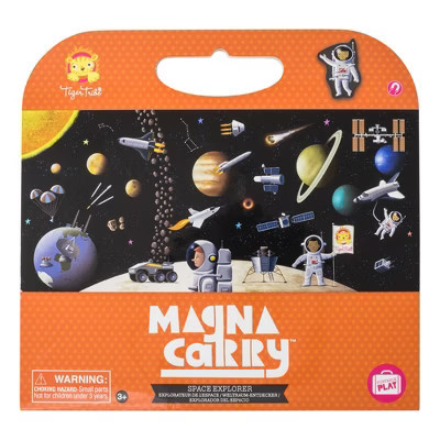 Magna Carry Space Explorer - Fold Out Magnetic Play Scene, Astronaut & Space Magnets, Kids Age 3+ | Target
