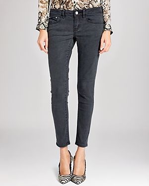 The Kooples Jeans - Used Look Skinny in Grey | Bloomingdale's (US)