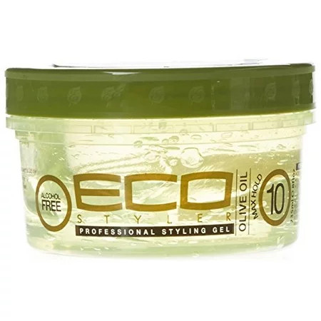 Eco Style 100% Olive Oil Gel 8 Ounce Ideal for All Hair Types | Walmart (US)