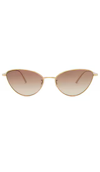 X Khaite 1998C Sunglasses in Gold | Revolve Clothing (Global)