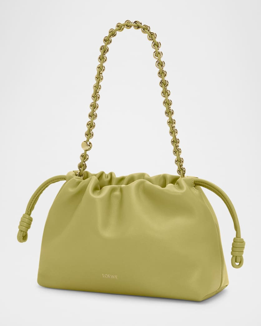 Loewe Flamenco Small Shoulder Bag in Napa Leather | Neiman Marcus