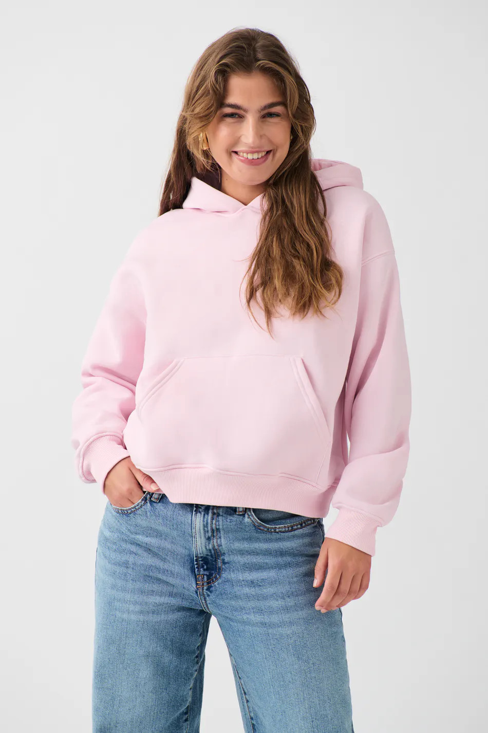 Basic original hoodie - Rosa - Dame - Gina Tricot | Gina Tricot SE
