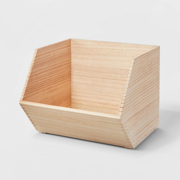 Paulownia Wood Potato Bin Natural - Brightroom™ | Target