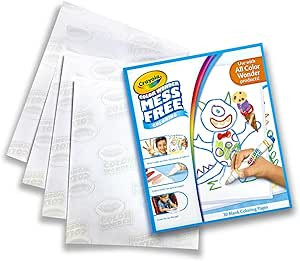 Crayola Color Wonder Mess free Coloring, Blank Coloring 30 Pages White | Amazon (US)