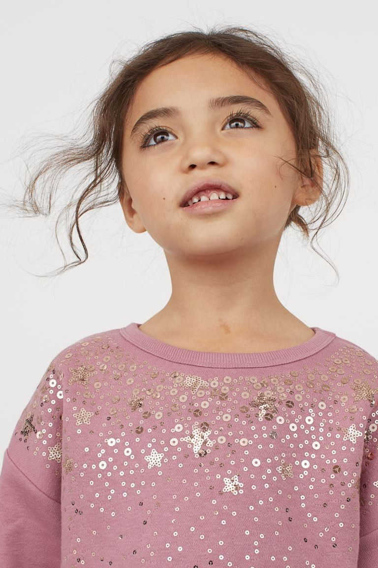 Sequined Sweatshirt | H&M (US + CA)
