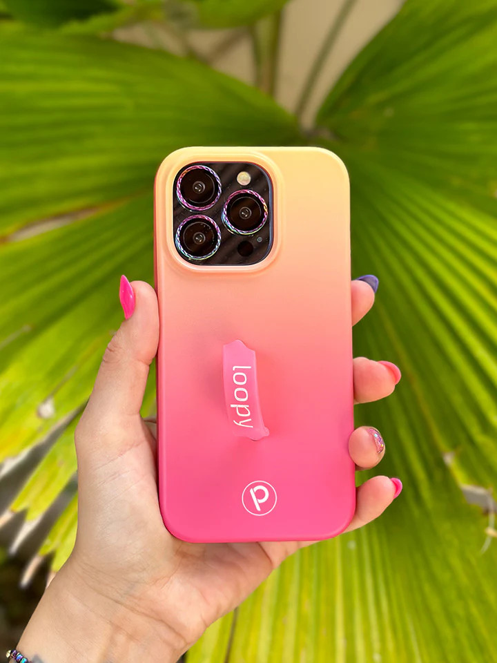 Loopy Cases - Pink Lemonade Ombre | Loopy Cases