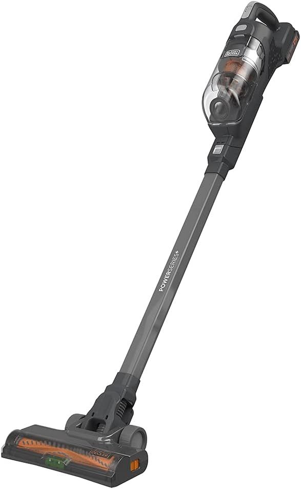 BLACK+DECKER POWERSERIES+ 20V MAX Cordless Vacuum, LED Floor Lights, Lightweight, Portable, Batte... | Amazon (US)