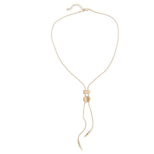 Women's Bolo Necklace - Gold (16.5", 18") | Target
