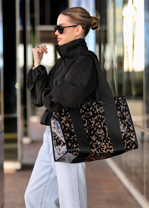 Blonde Tortoise Everyday Tote Bag | FLAUNT
