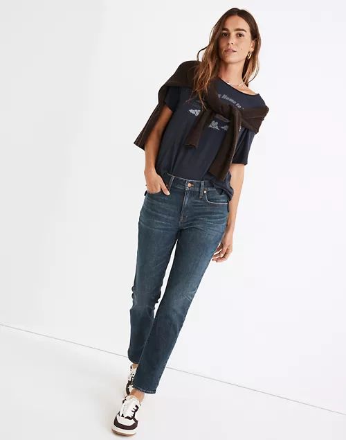Tomboy Straight Jeans in Callan Wash | Madewell