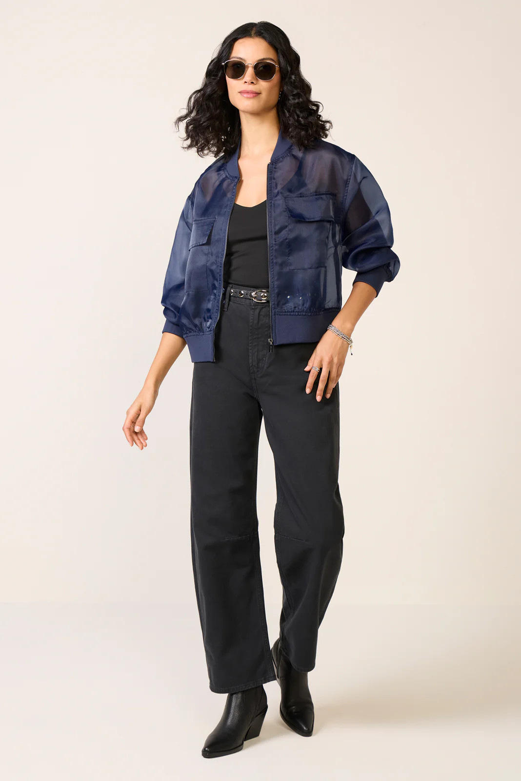 Skyline Organza Bomber | Evereve