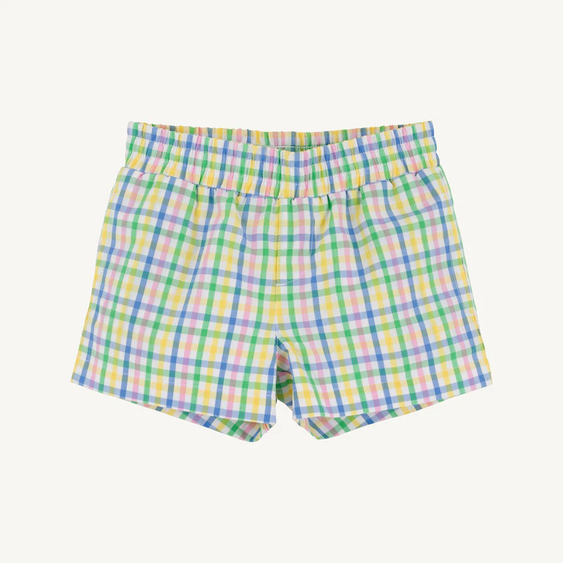 Sheffield Shorts - Keeneland Khaki with Keeneland Khaki Stork | The Beaufort Bonnet Company
