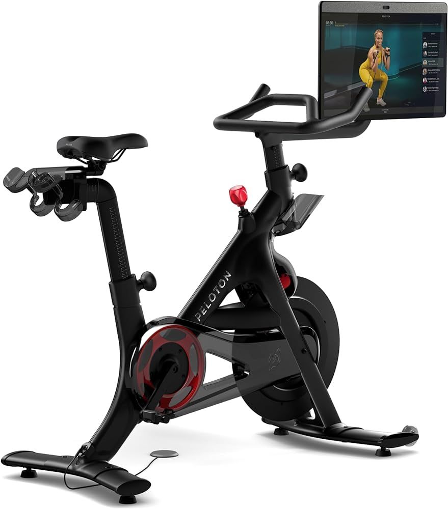 Peloton Bike+ | Indoor Stationary Exercise Bike with 24” HD, Anti-Reflective Rotating Touchscre... | Amazon (US)