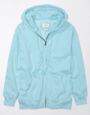 AE Oversized Zip-Up Hoodie | American Eagle Outfitters (US & CA)