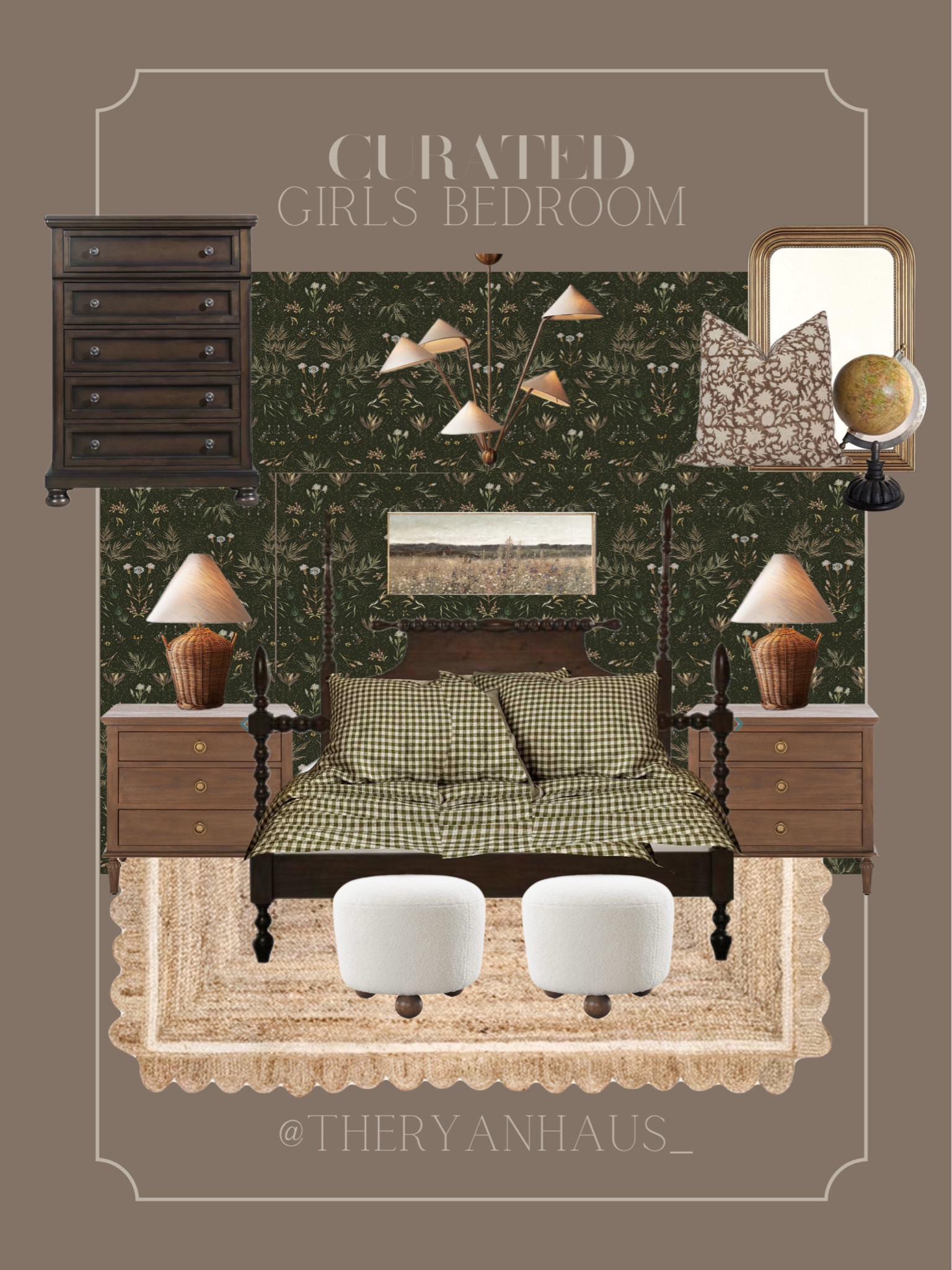 Curated little girls bedroom! 

Kids room, girls bedroom, kids home decor, teen room, teen bedroom. Vintage bed, vintage inspired bedroom! 

#LTKhome #LTKfamily