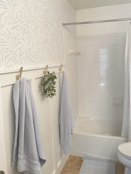 The wallpaper in my girls’ bathroom is on sale! It’s also available in a peel and stick option

#LTKHome #LTKSaleAlert