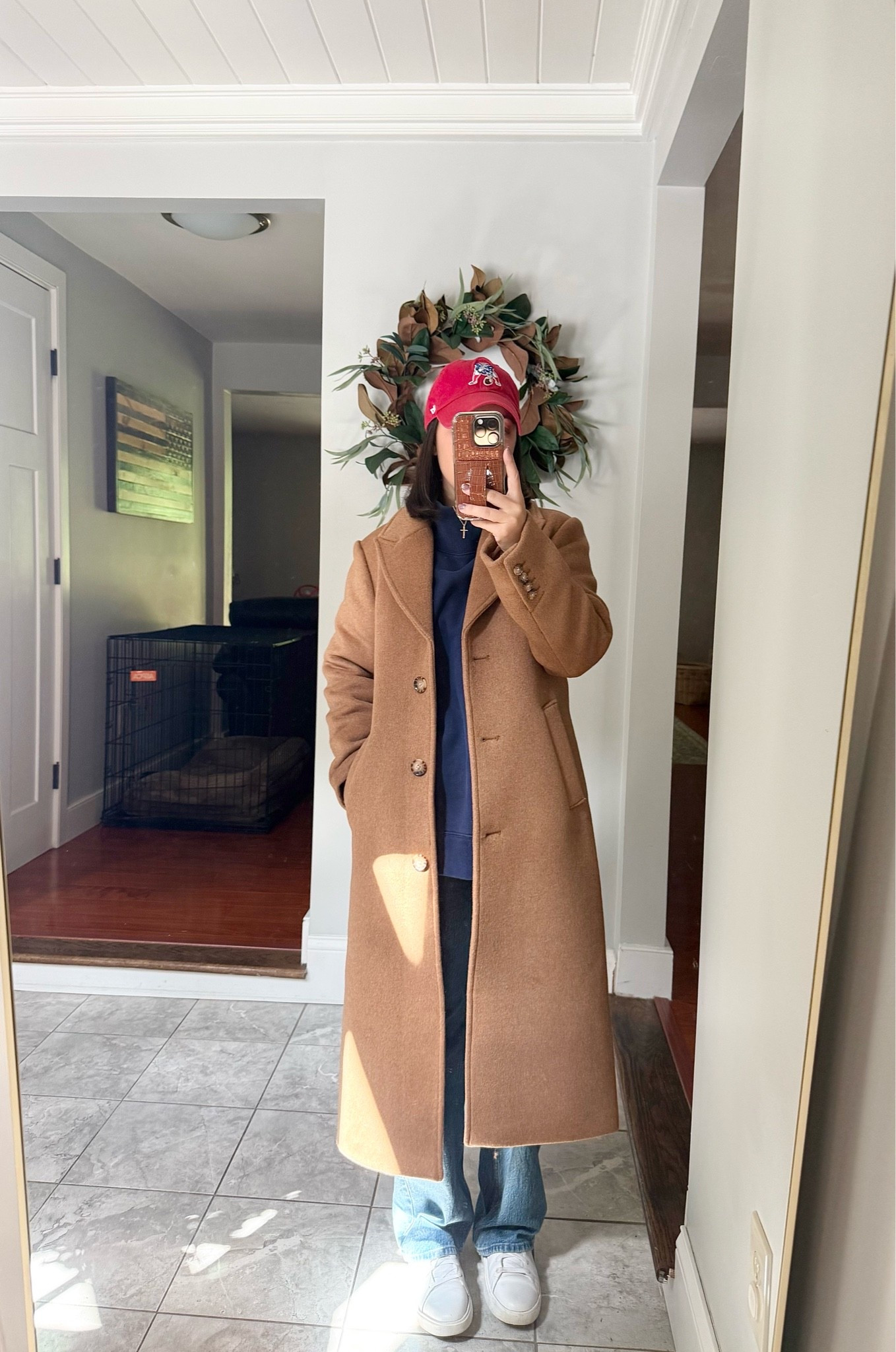xs sweatshirt, xs petite coat, 24 extra short jeans, sneakers are true to size. I’m 5ft, 115lbs. 

Fall outfits
Casual outfits
Petite outfits
Petite coat
Petite jeans
Dress coat
Topcoat
New England
Capsule wardrobe 
White sneakers
90s relaxed jeans

@abercrombie 
#abercrombiepartner

#LTKPetite #LTKSeasonal #LTKootd