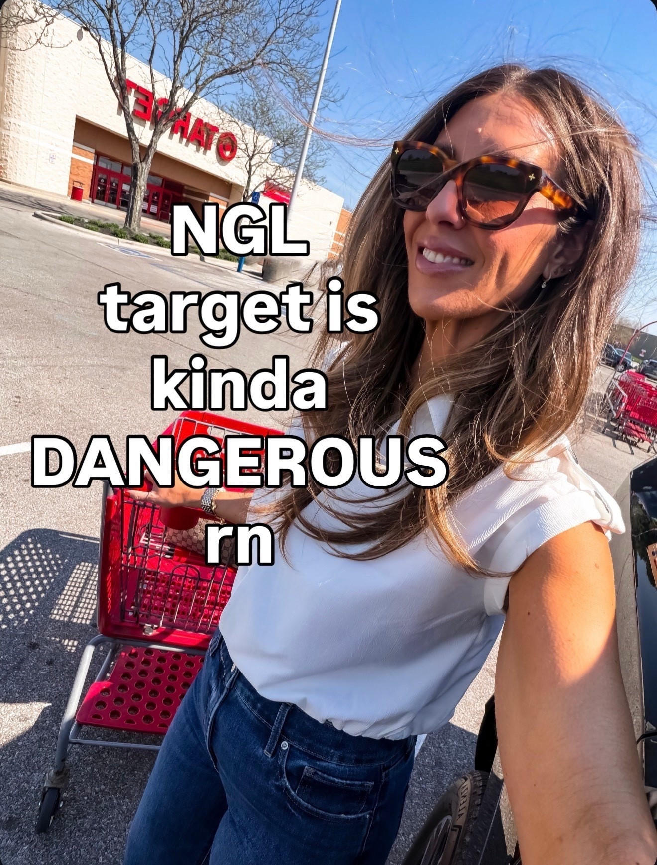 TRENDING! Sharing my latest Target finds that are so good right now. Easy white top and high waisted jeans for a simple, effortless look while shopping all the new arrivals.

target finds, target haul, target new arrivals, casual outfit ideas, everyday outfit, white top outfit, jeans outfit, spring outfit inspo, errand outfit, themominstyle

#LTKootd #LTKgrwm #LTKSeasonal