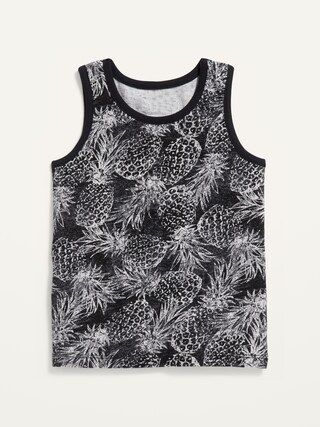 Unisex Pineapple Print Tank Top for Toddler | Old Navy (US)