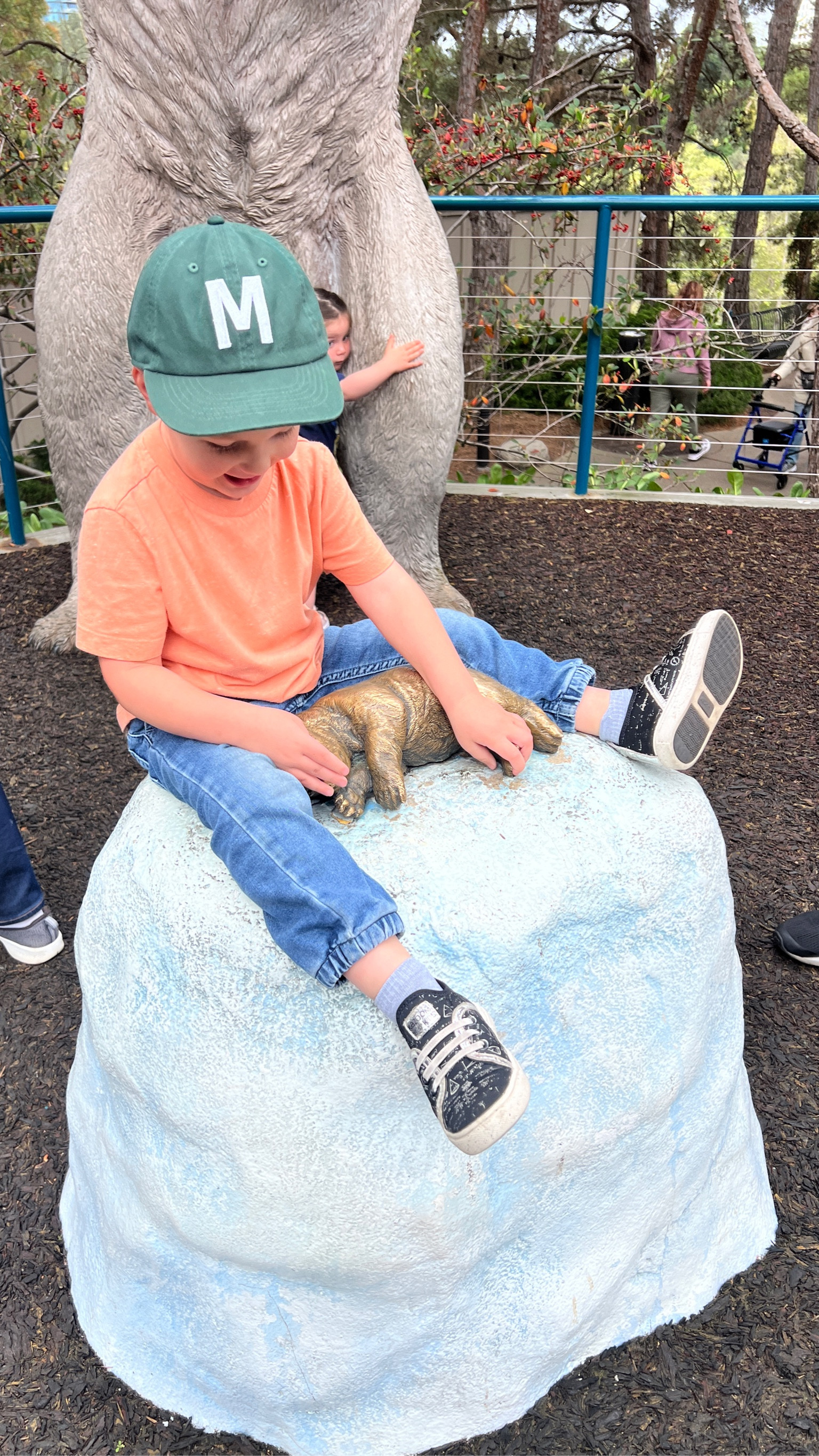 The perfect baseball hat for a trip to the zoo! The custom Rey to Z letter baseball cap helped me spot my toddler easily as he played among several other kids. 

#LTKfamily #LTKkids #LTKtravel