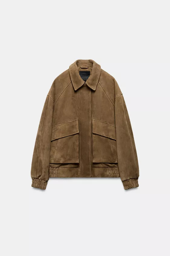 OVERSIZED SUEDE JACKET ZW COLLECTION LIMITED EDITION | Zara US