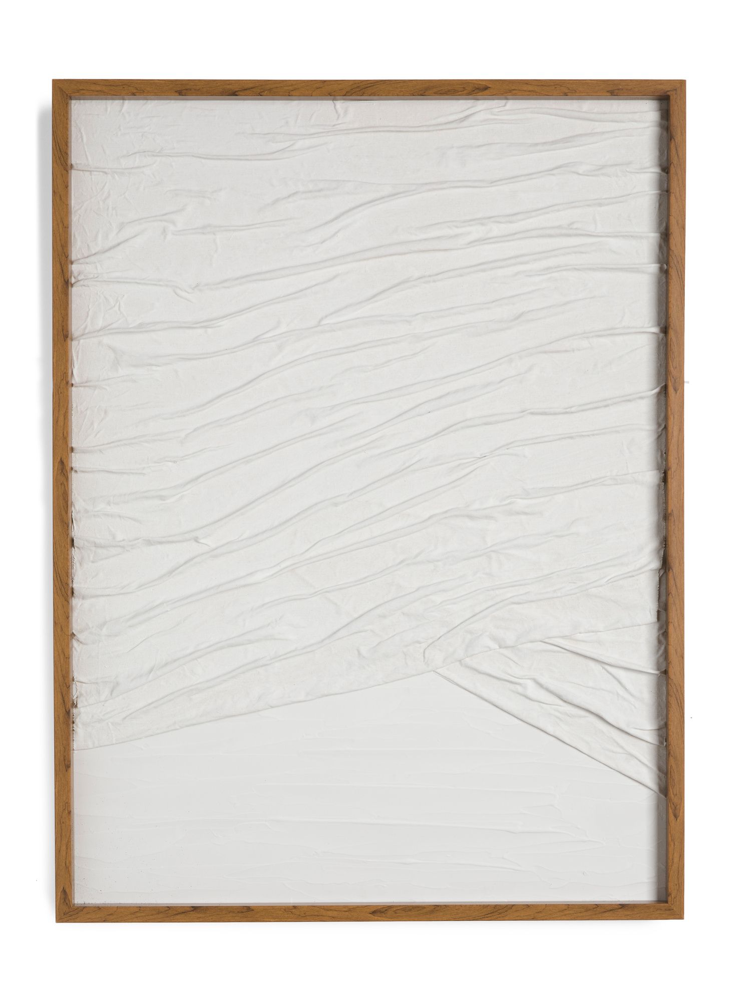 30x40 White Plaster Canvas Wall Art | TJ Maxx