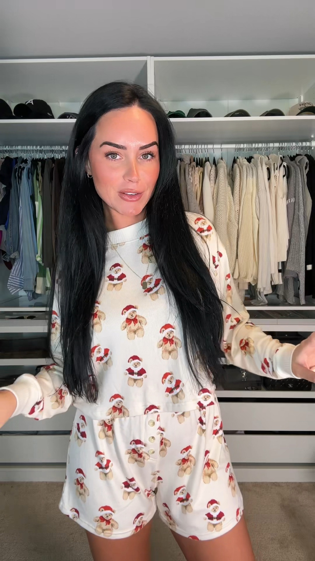 The cutest Christmas pjs 🎅🏼🎄

My sizing: 5’7, 145lbs, 32DD
I’m wearing a size small 

#LTKCyberWeek #LTKFindsUnder50 #LTKSaleAlert