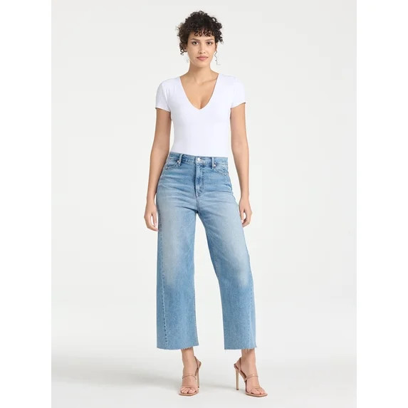 Sofia Vergara Women's Margot Super Wide Crop, Sizes 0-20 | Walmart (US)