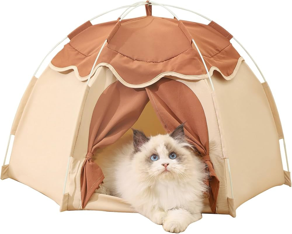 Gigreinc Cat Tent for Indoor, Indoor Dog House,Kitten Tent Suitable for Samll Dogs,Pet Cute Cave ... | Amazon (US)