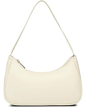 Afashor Shoulder Bags for Women Vegan Leather Hobo Sling Tote Handbag Retro Clutch Purse with Zip... | Amazon (US)