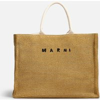 Marni Large Raffia Tote Bag | Coggles (Global)