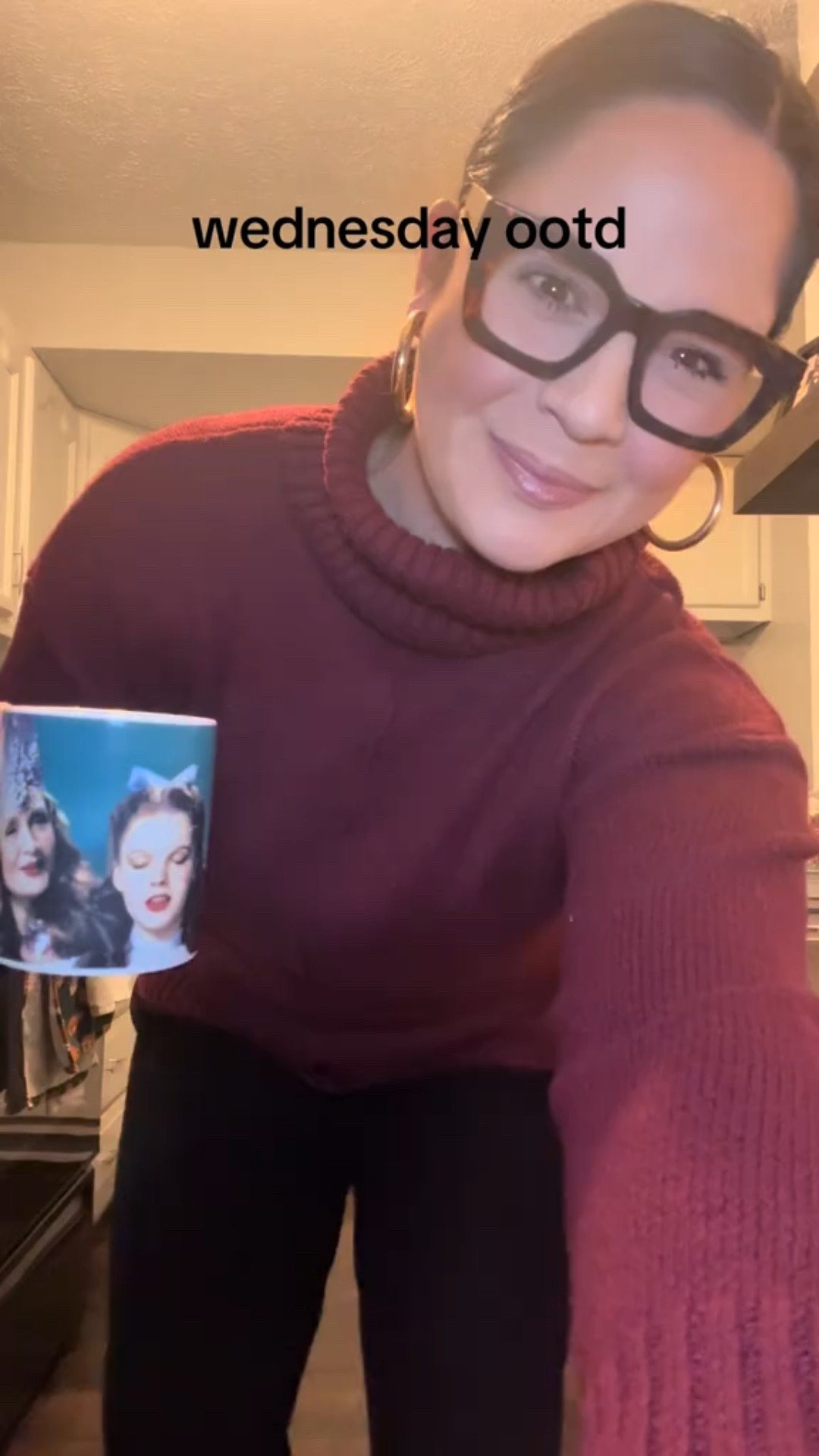 sweater pants. black pants, work pants, workwear 
mary jane flats, mary jane shoes 
gold hoops, gold earrings 

#LTKFindsUnder100 #LTKFindsUnder50 #LTKMidsize