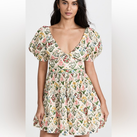 Agua by Agua Bandita Manzanilla Magdalena Amane Mini Dress Sz S NWT | Poshmark