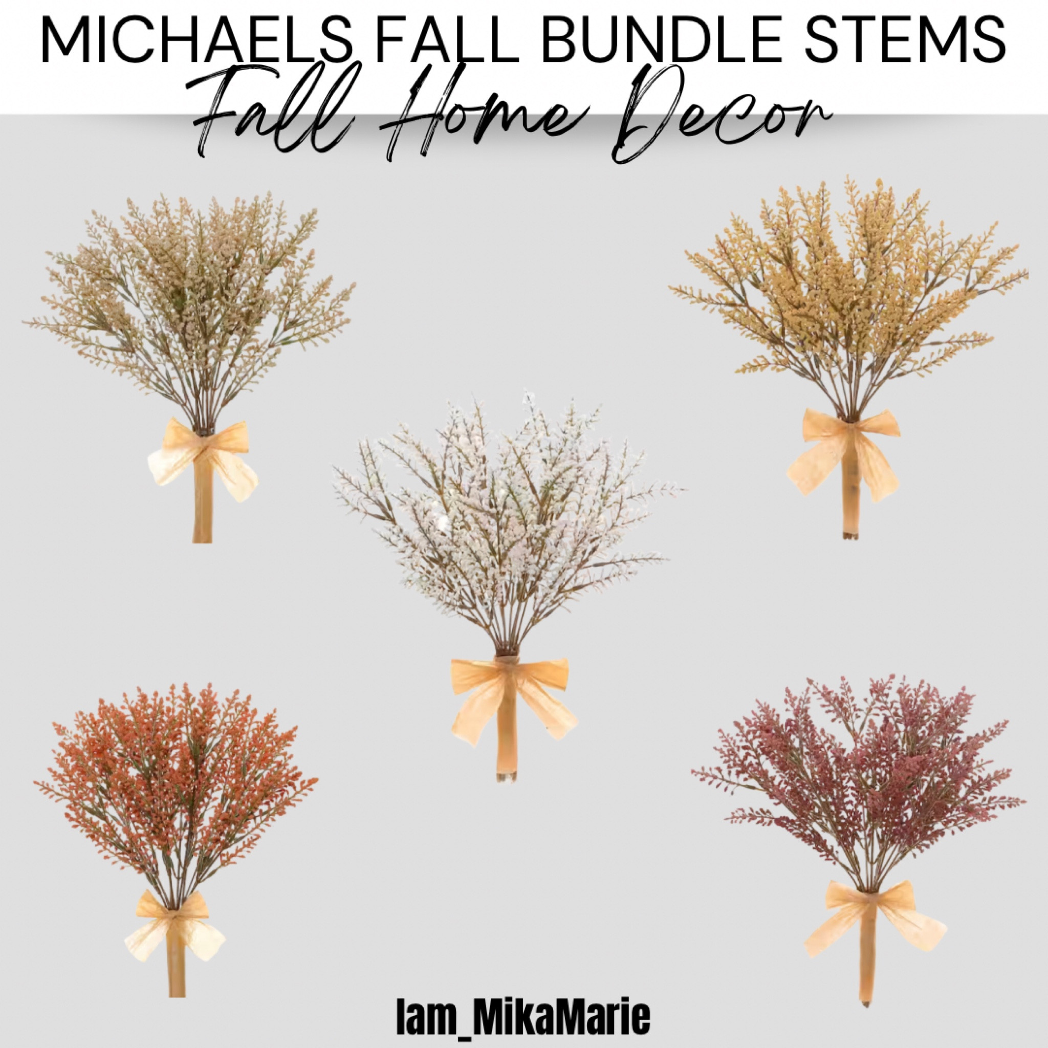 Fall 2023 Faux Stems at Michael’s are now on sale. Run, don’t walk!
#fall2023 #fallfauxsteam #fallstems #fallflorals #falldecor2023 #fallhome

#LTKhome #LTKSeasonal #LTKsalealert