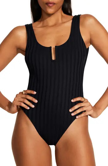 Vitamin A® Ursula U-Wire Rib One-Piece Swimsuit | Nordstromrack | Nordstrom Rack
