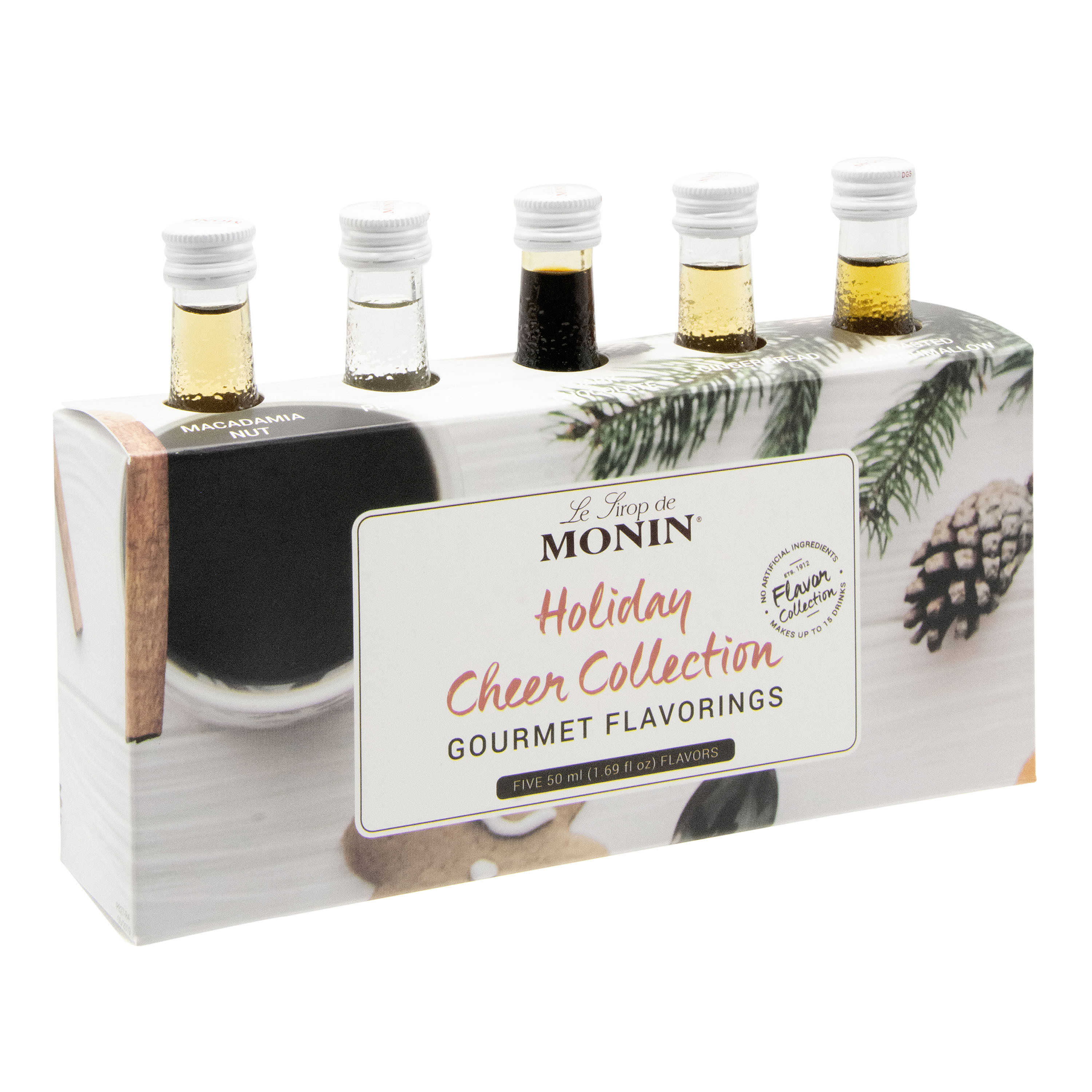 Monin Mini Holiday Cheer Collection Syrups 5 Pack | World Market
