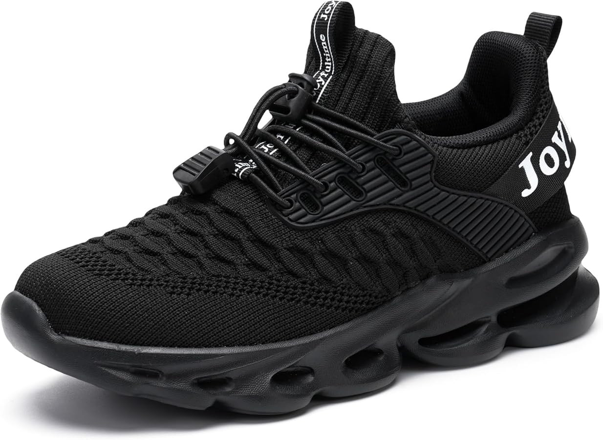 HSQ Boys Girls Tennis Shoes Kids Breathable Sneakers Ultra-Light Athletic Running Shoes for Toddl... | Amazon (US)