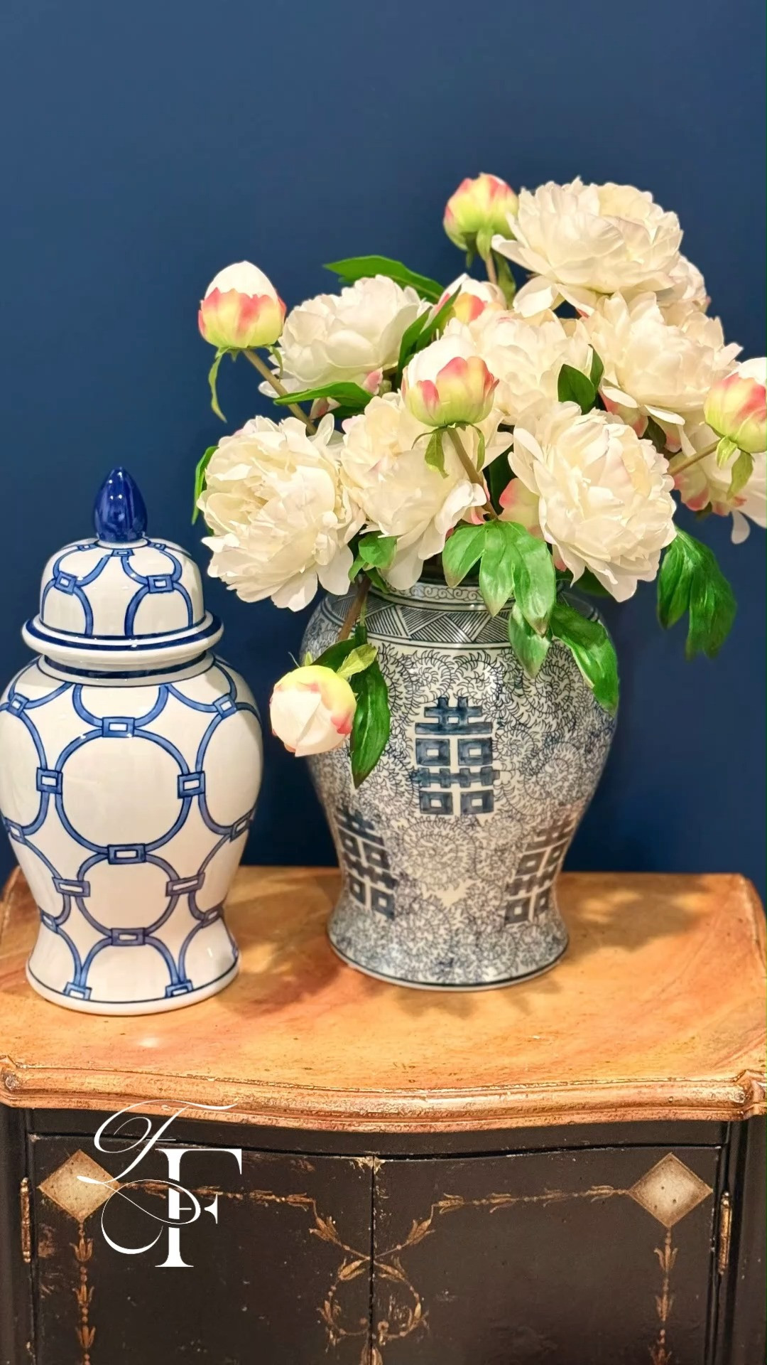 The perfect artificial white peony. Looks gorgeous in a blue chinoiserie vase. A perfect Mother's Day gift. Check out my favorite vases and faux flowers 💙🌷✨ 

 #LTKMothersDay #LTKdayinmylife #LTKHome