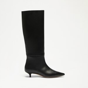 Kitten Heel Pull On Tube Boot | Russell & Bromley