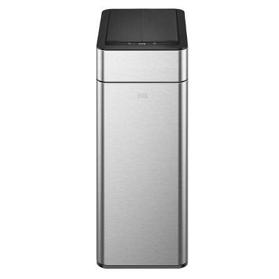 EKO Phantom 50L Dual Wing Lid Sensor Bin Matte Stainless Steel | Target