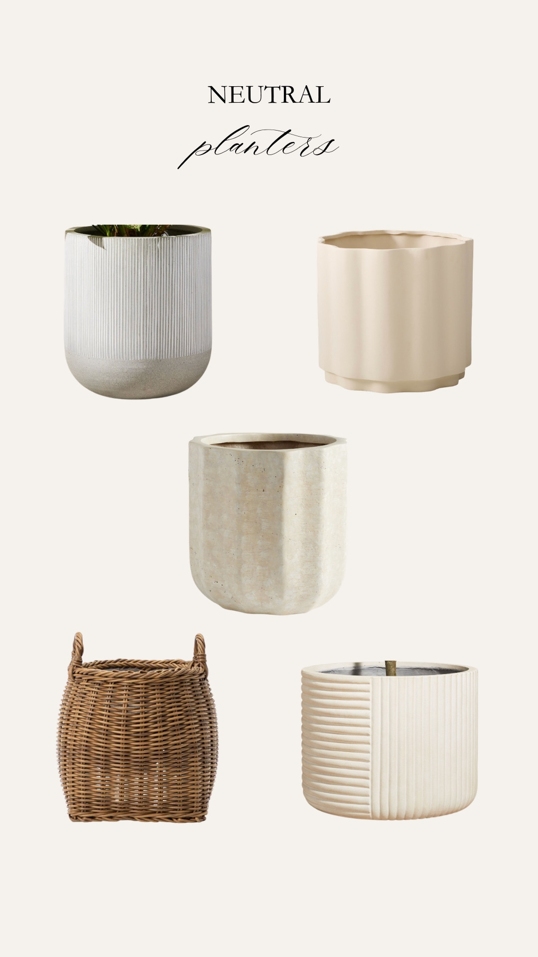 Neutral Planters

#LTKHome