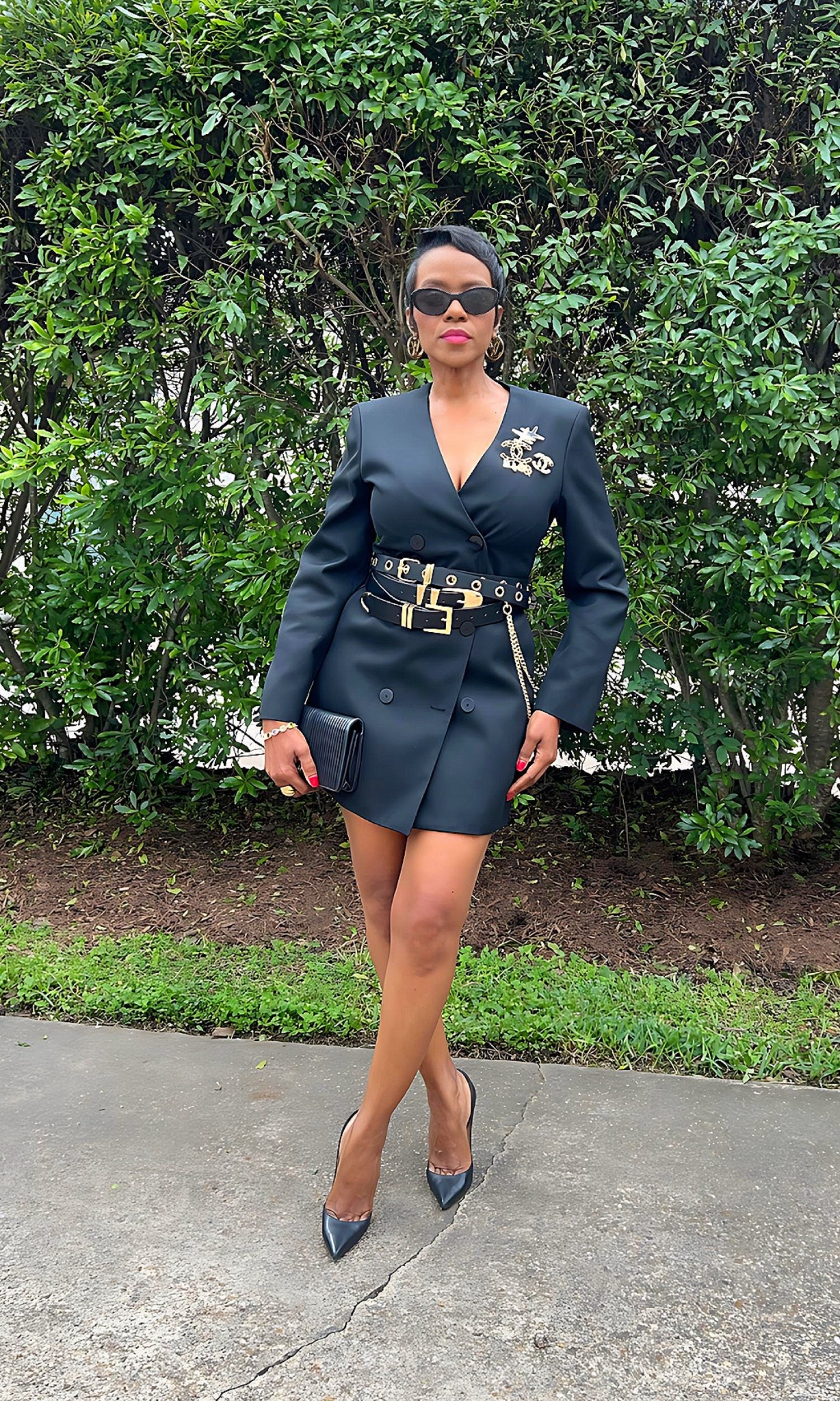 Recreate my look with the Belt Stacking Trend. This dress is sold out at Zara but I found some others to recreate the look! 

#LTKOver40 #LTKWorkwear #LTKootd