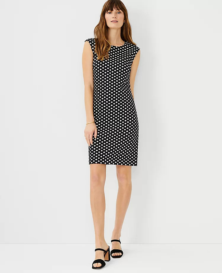 Polka Dot Shift Dress | Ann Taylor (US)