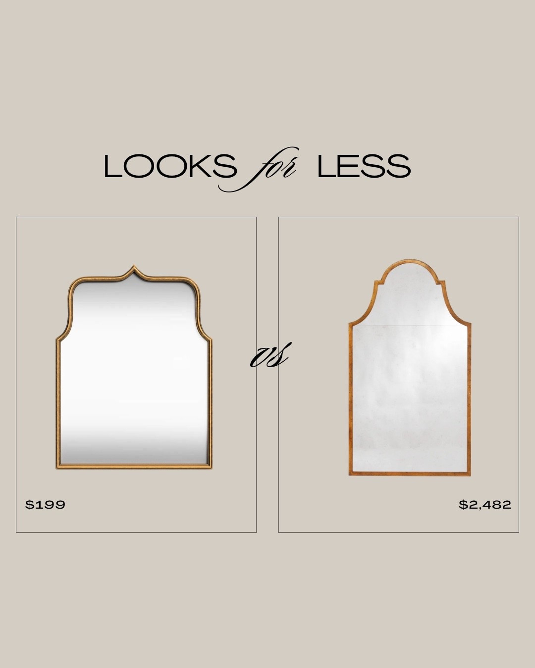 GOLD, BUT MAKE IT SMART. ✨

These mirrors look custom, high-end, designer-installed…
but they’re actually our Looks for Less stars of the month.

For the Summer Street bathroom, we wanted warmth, reflection, and just enough glam to elevate the entire space without blowing the budget. Enter: gold mirrors that do the absolute most—adding depth, light, and that “where did you source that?” moment.

This is how we design:
✨ Statement impact
✨ Strategic spend
✨ Elevated results

Because when you design + build + sell, every choice matters—from vibe to value.

Save this for your next bathroom refresh 💾
Share with someone who loves a luxe look without the luxe price tag 🤍

#LTKSeasonal #LTKSaleAlert #LTKHome