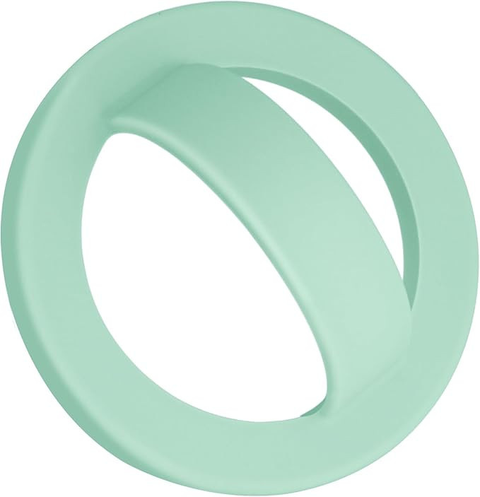 Magnetic Silicone Ring Grip Phone Holder, Rotating Finger Loop Ring Grip Holder, Soft and Portabl... | Amazon (US)