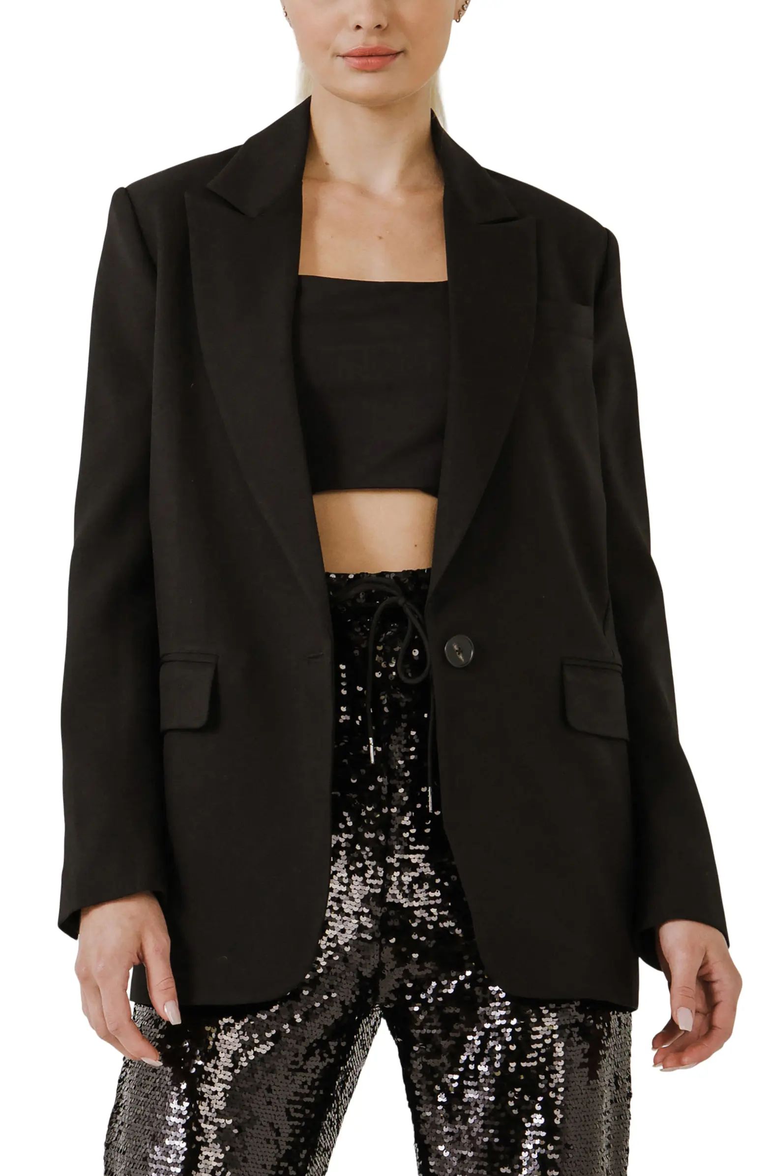 Grey Lab Oversize Blazer | Nordstrom | Nordstrom