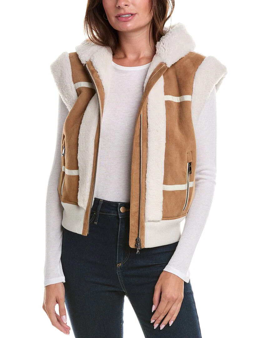Bogner Fell Shearling Vest | Shop Simon