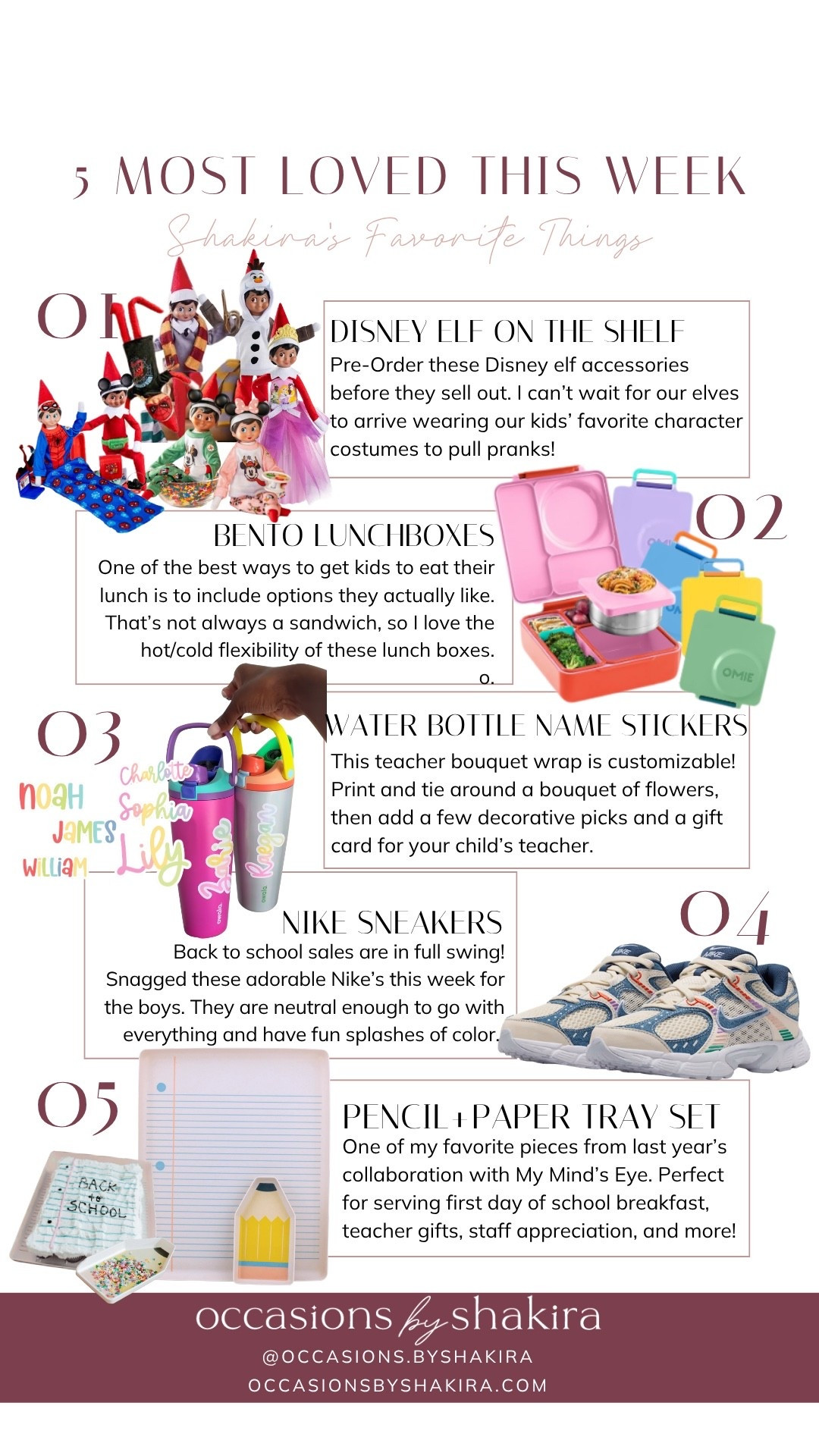Your 5 most loved finds from Instagram this week

#LTKSeasonal #LTKKids #LTKmomlife