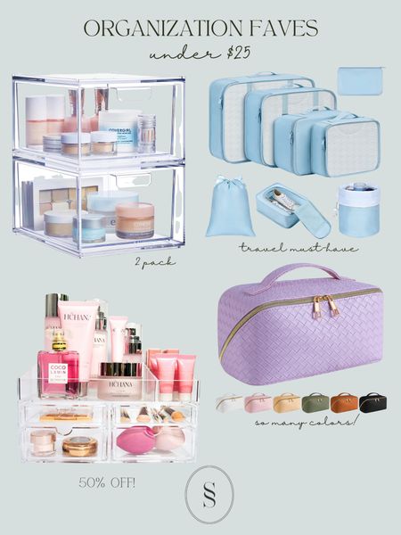 Own and love all of these Amazon items for beauty organizing 

#LTKGiftGuide #LTKfindsunder50 #LTKbeauty